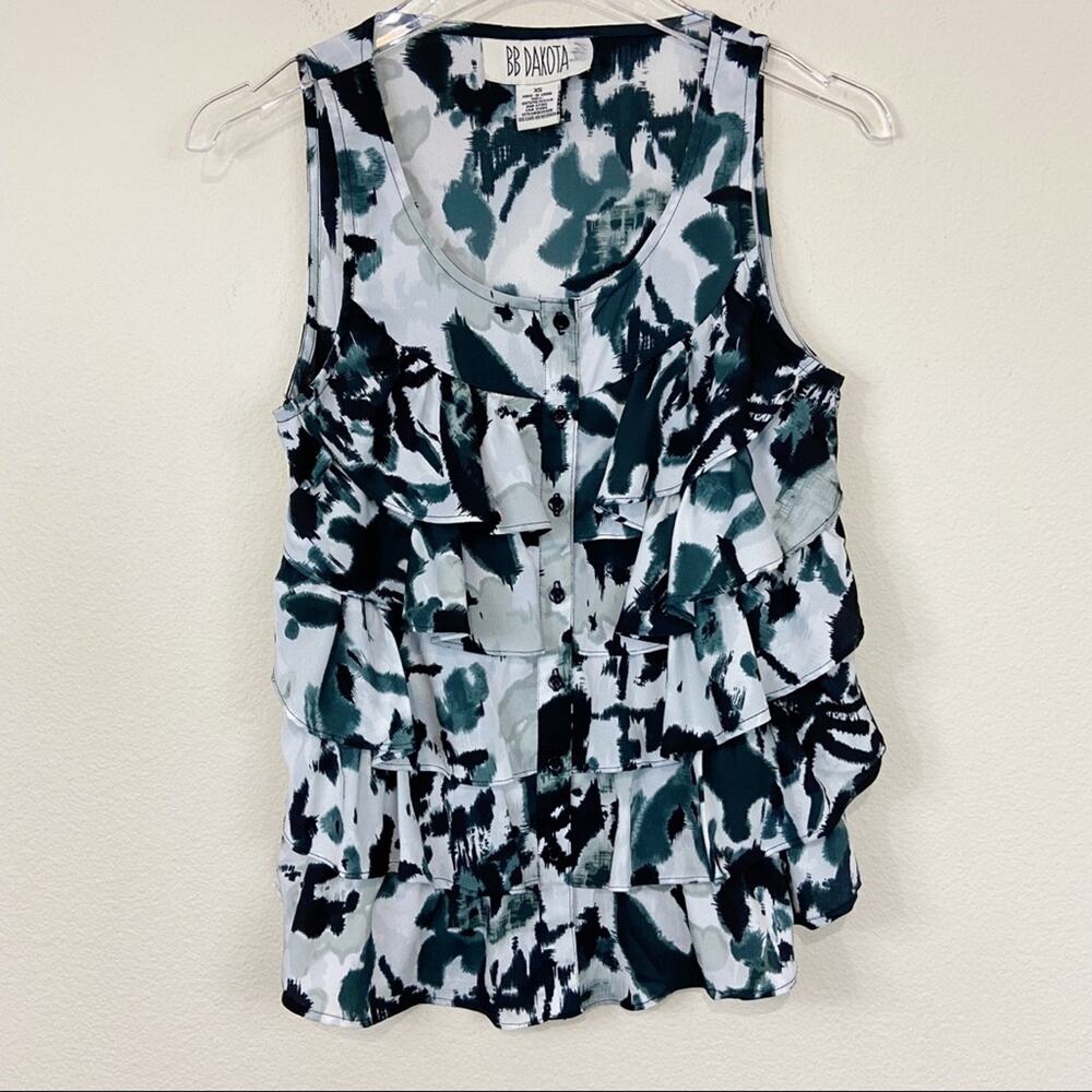 BB Dakota | Floral Ruffled Top Sz XS